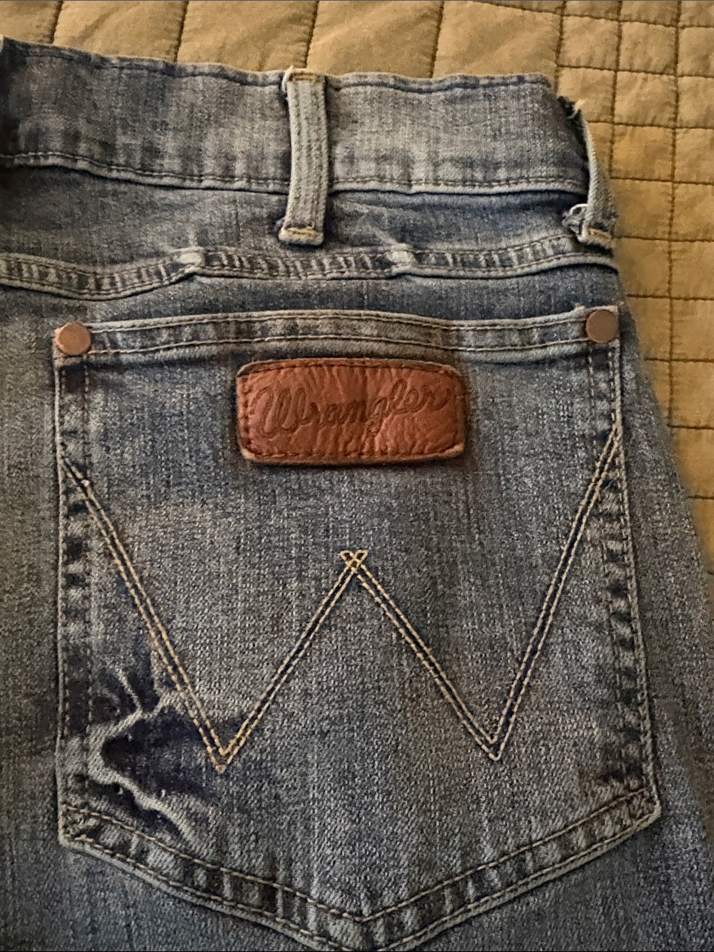 Wrangler Retro Men’s Light Blue Bootcut Jeans